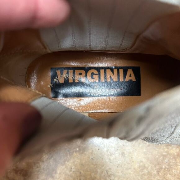 RARE Golden Goose Deluxe Virginia Suede Metallic Bootie - 40 / Fits 8.5 - Picture 9 of 9